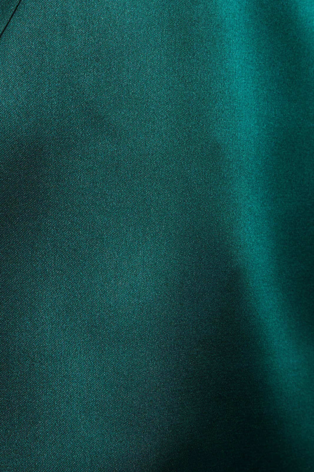 SATIN BOW TOP | EMERALD GREEN