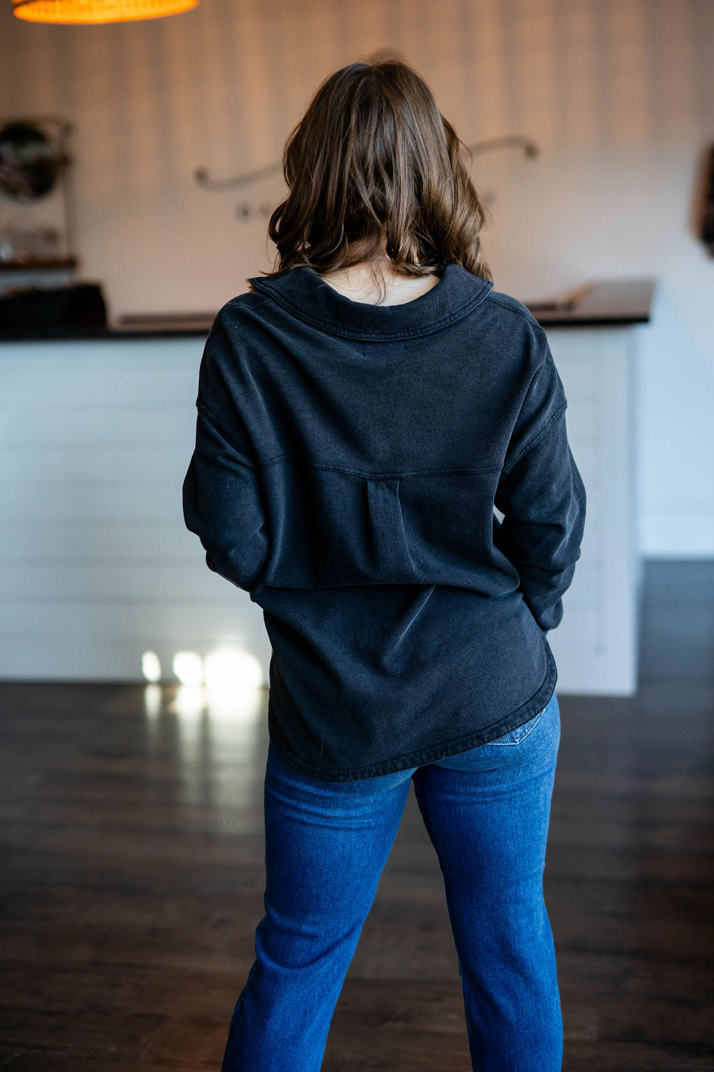 Z SUPPLY ALL DAY KNIT DENIM JACKET