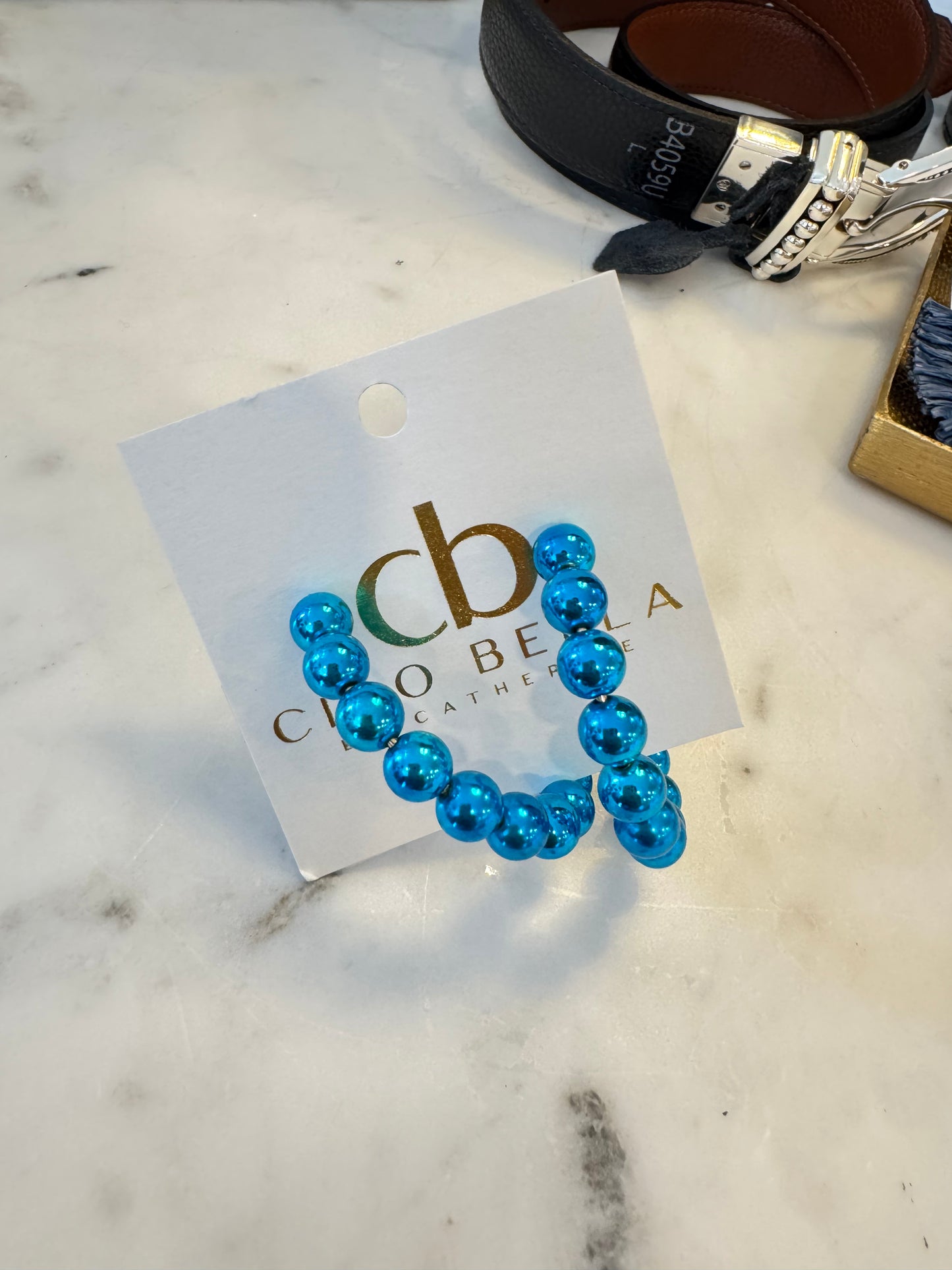 BALL CLUSTER HOOPS