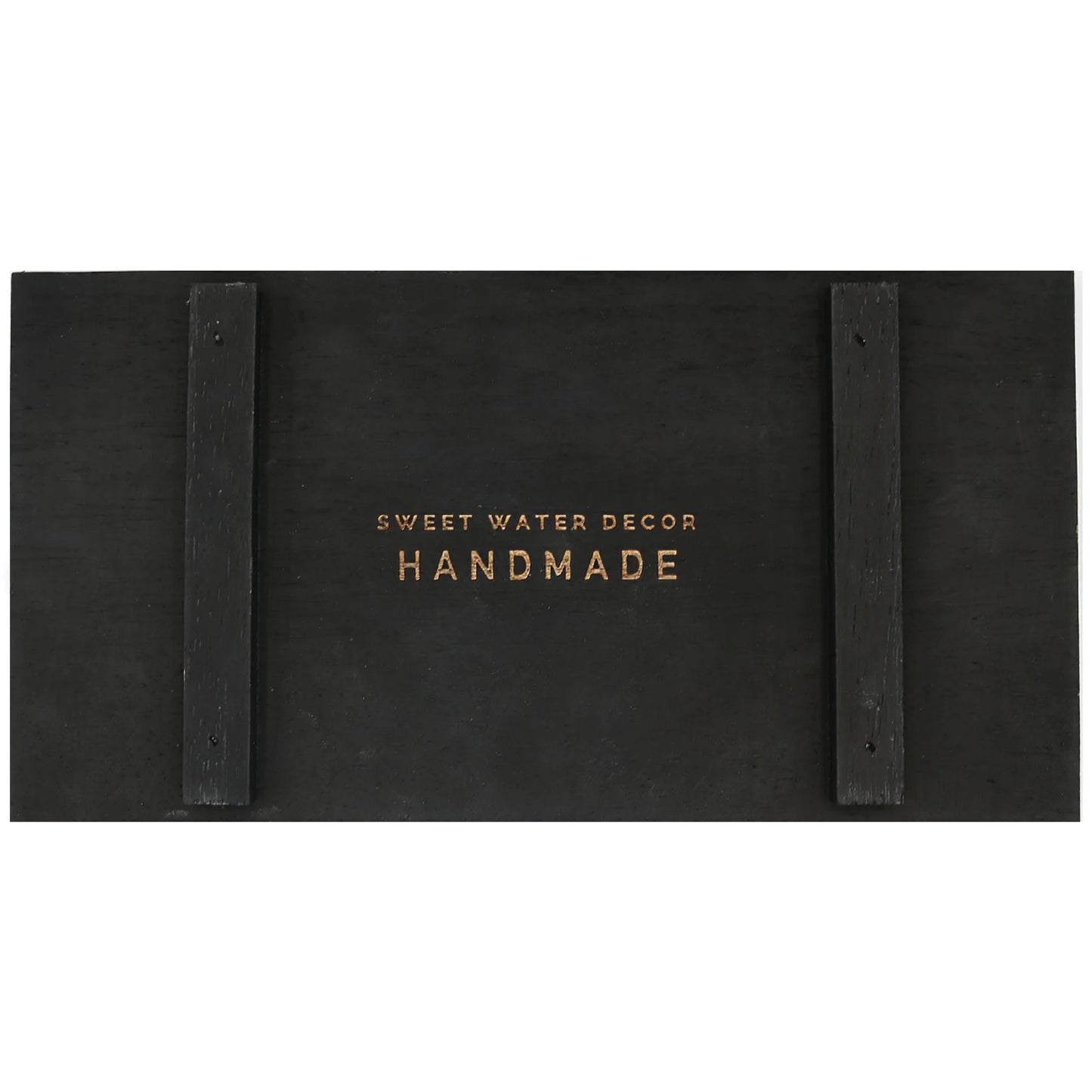 BLACK WOOD TRAY