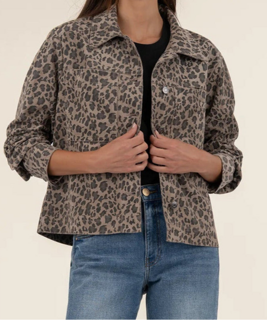 ARYA LEOPARD JACKET | KUT FROM THE KLOTH
