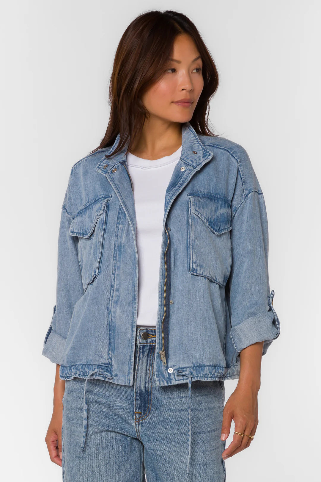 VELVET HEART ROGUE JACKET | SKY FALL