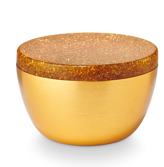 SPARKLE LIDDED TIN CANDLE