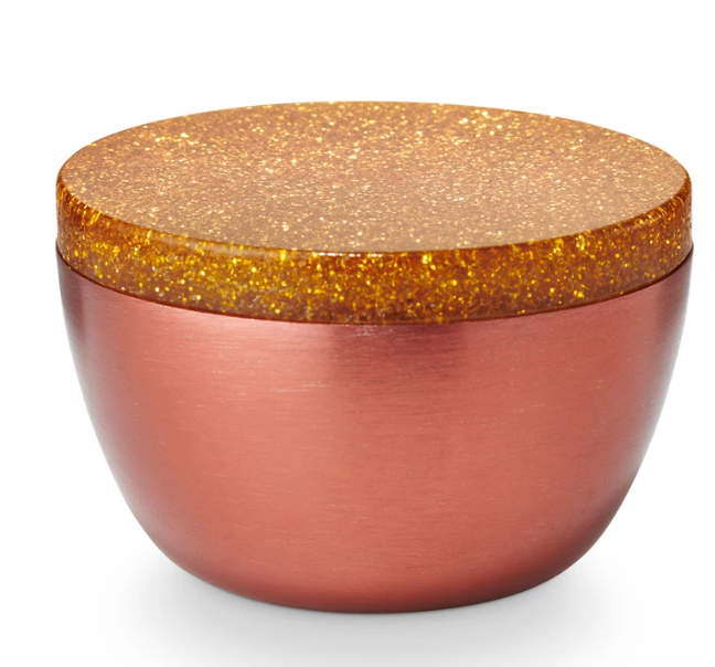 SPARKLE LIDDED TIN CANDLE