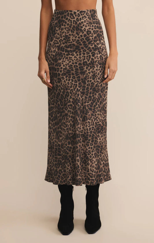 Z SUPPLY | IZABEL LEOPARD SKIRT