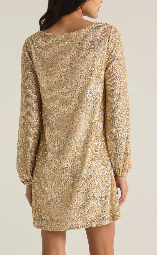 ANDROMEDA SEQUIN DRESS