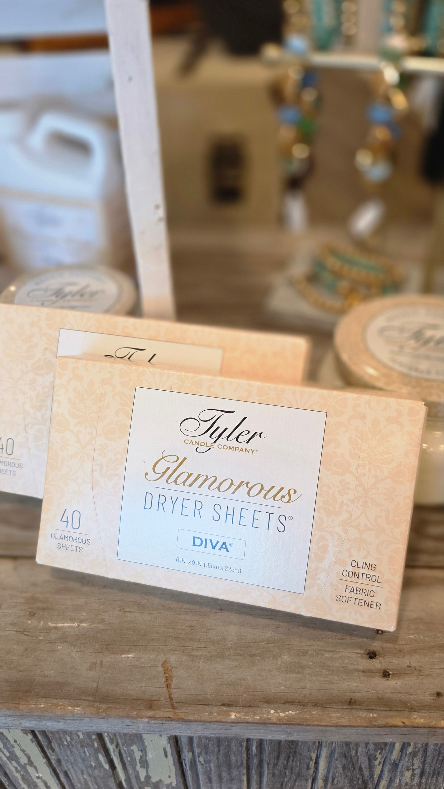 TYLER GLAMOROUS DRYER SHEETS