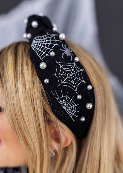 Pearl Webs Spider Headband | BRIANNA CANNON