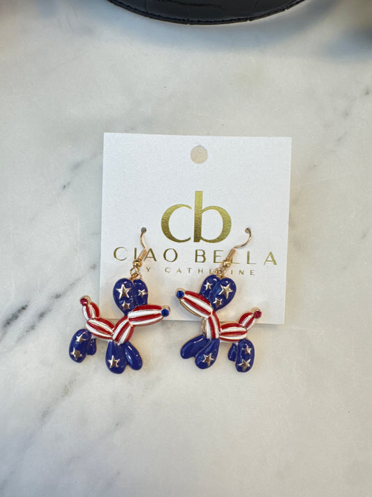 4TH OF JULY BALLOON DOG