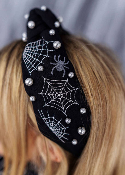Pearl Webs Spider Headband | BRIANNA CANNON