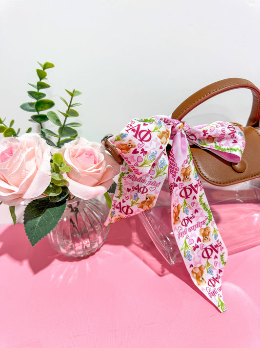 SORORITY SILKY SCARF | RUSH GREEK GIFTS