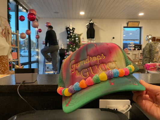 GUMDROPS & GUCCI HAT