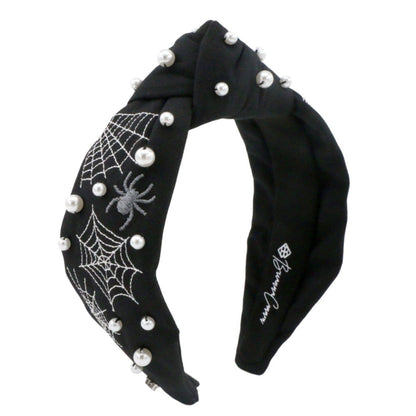Pearl Webs Spider Headband | BRIANNA CANNON
