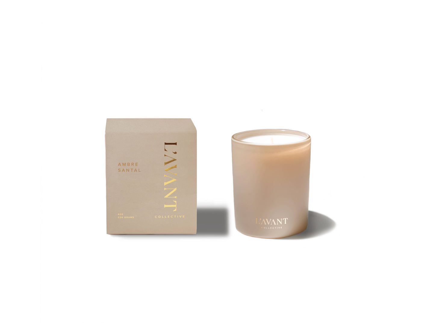 Candle Ambre Santal | L`AVANT