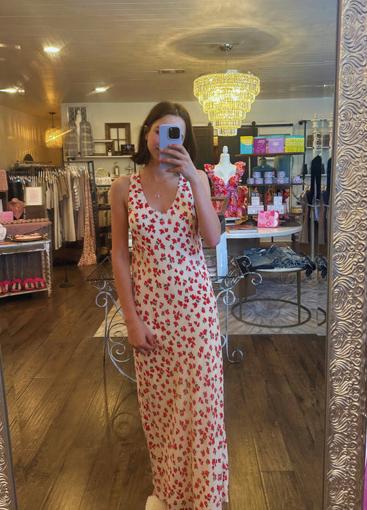 ZSUPPLY HANA LA ROSA MAXI DRESS