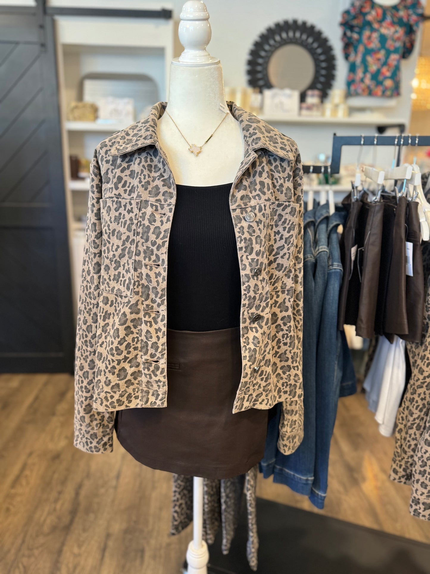 ARYA LEOPARD JACKET | KUT FROM THE KLOTH