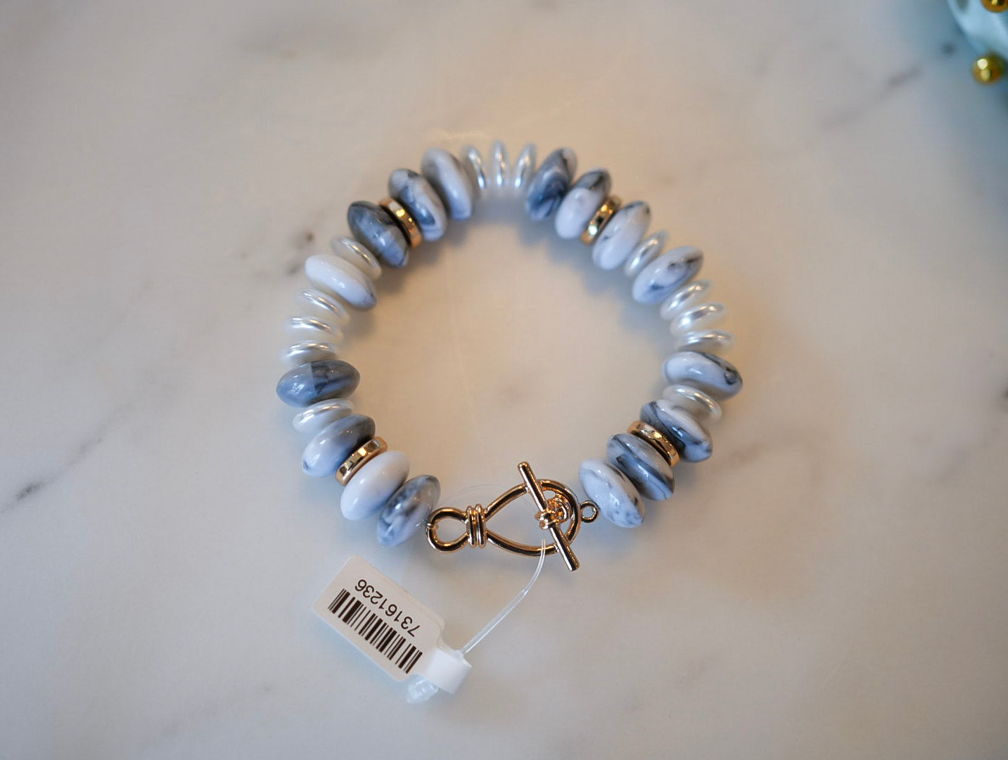 THE CARRARA MARBLE BRACELET