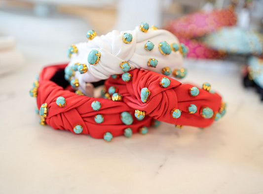 THE POSITANO PARASOL HEADBAND
