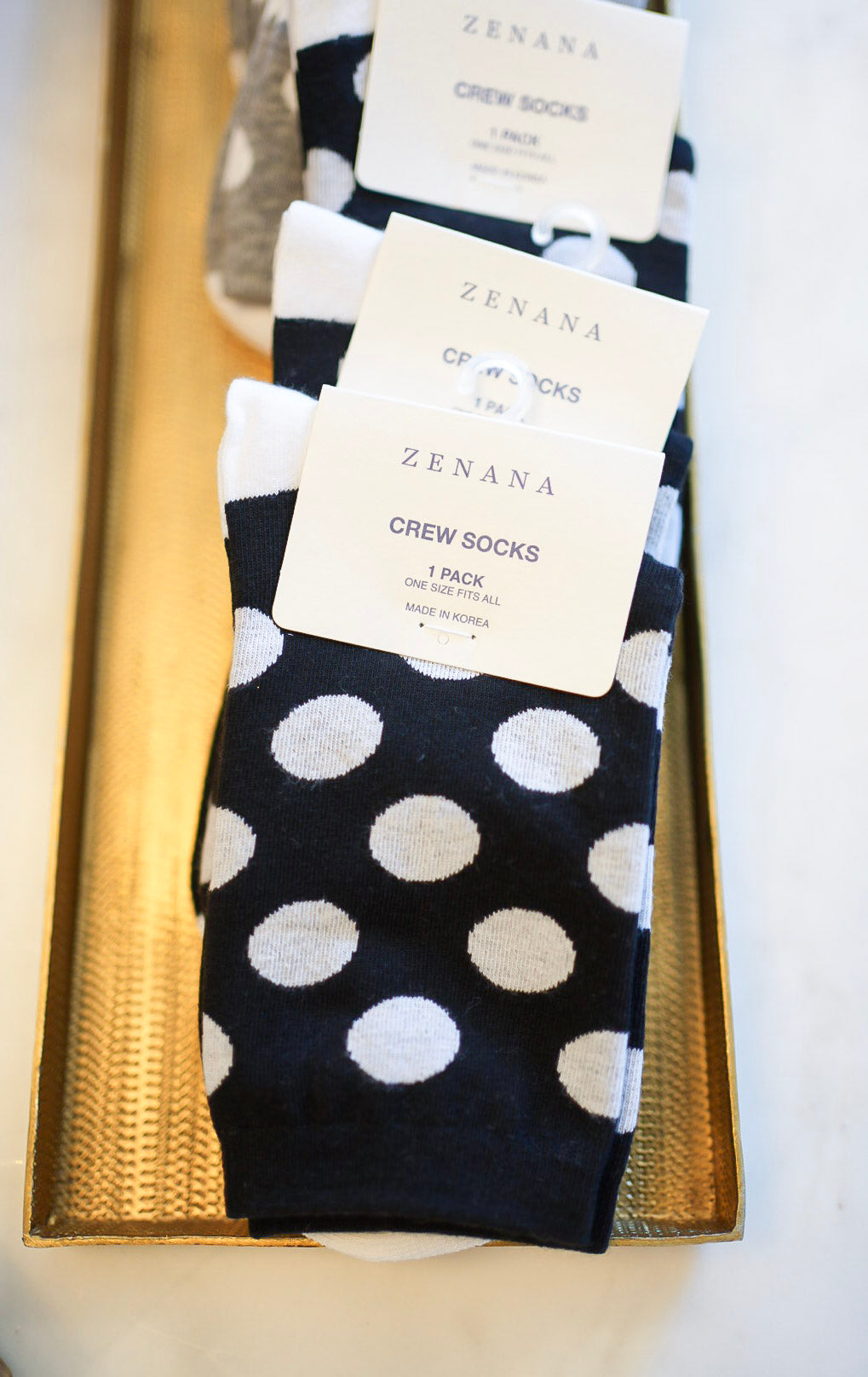 Aviana Polka Dot Socks