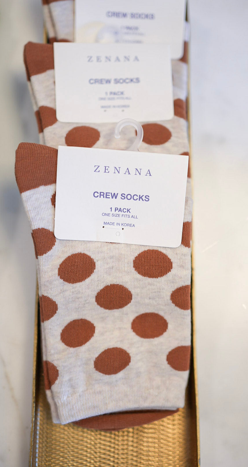 Aviana Polka Dot Socks