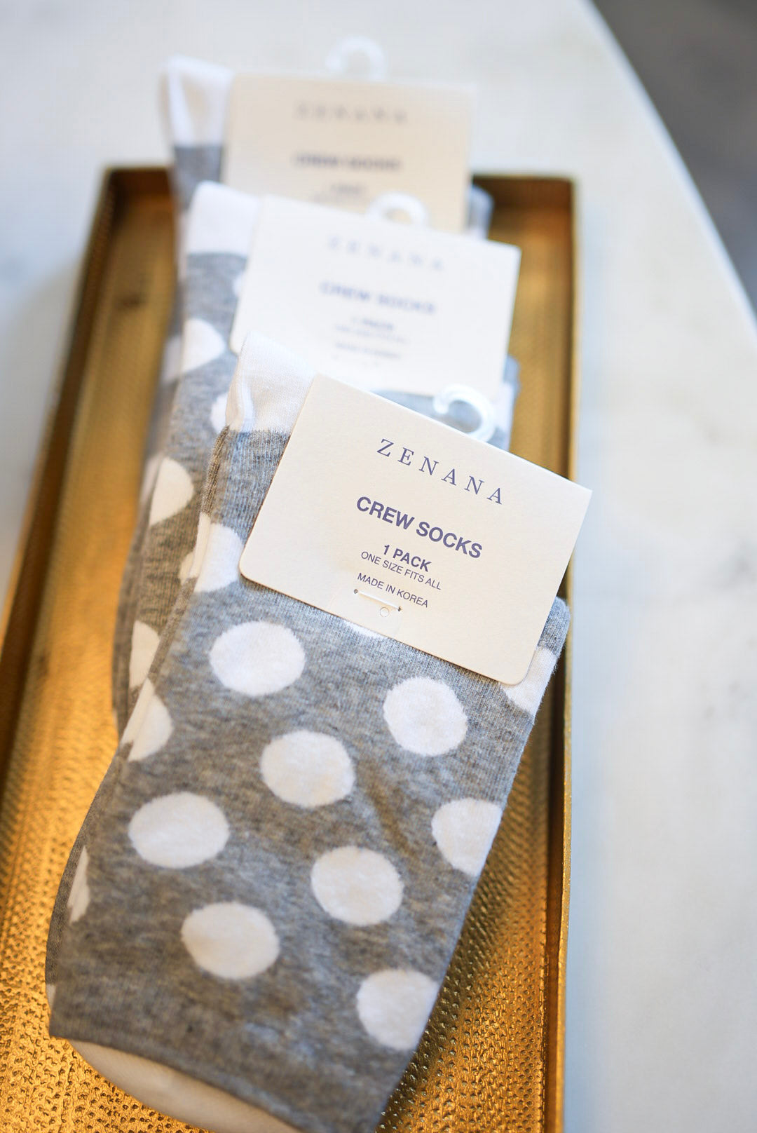 Aviana Polka Dot Socks
