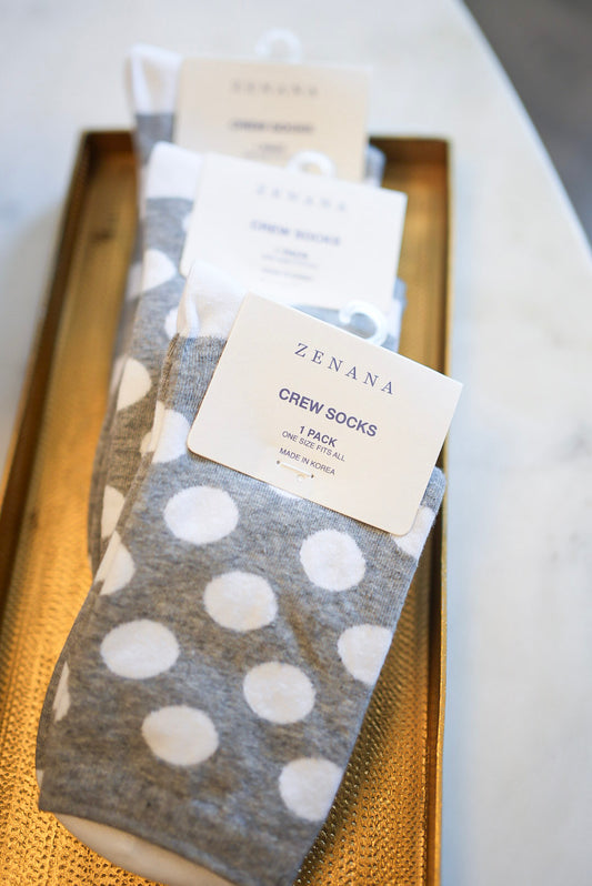 Aviana Polka Dot Socks