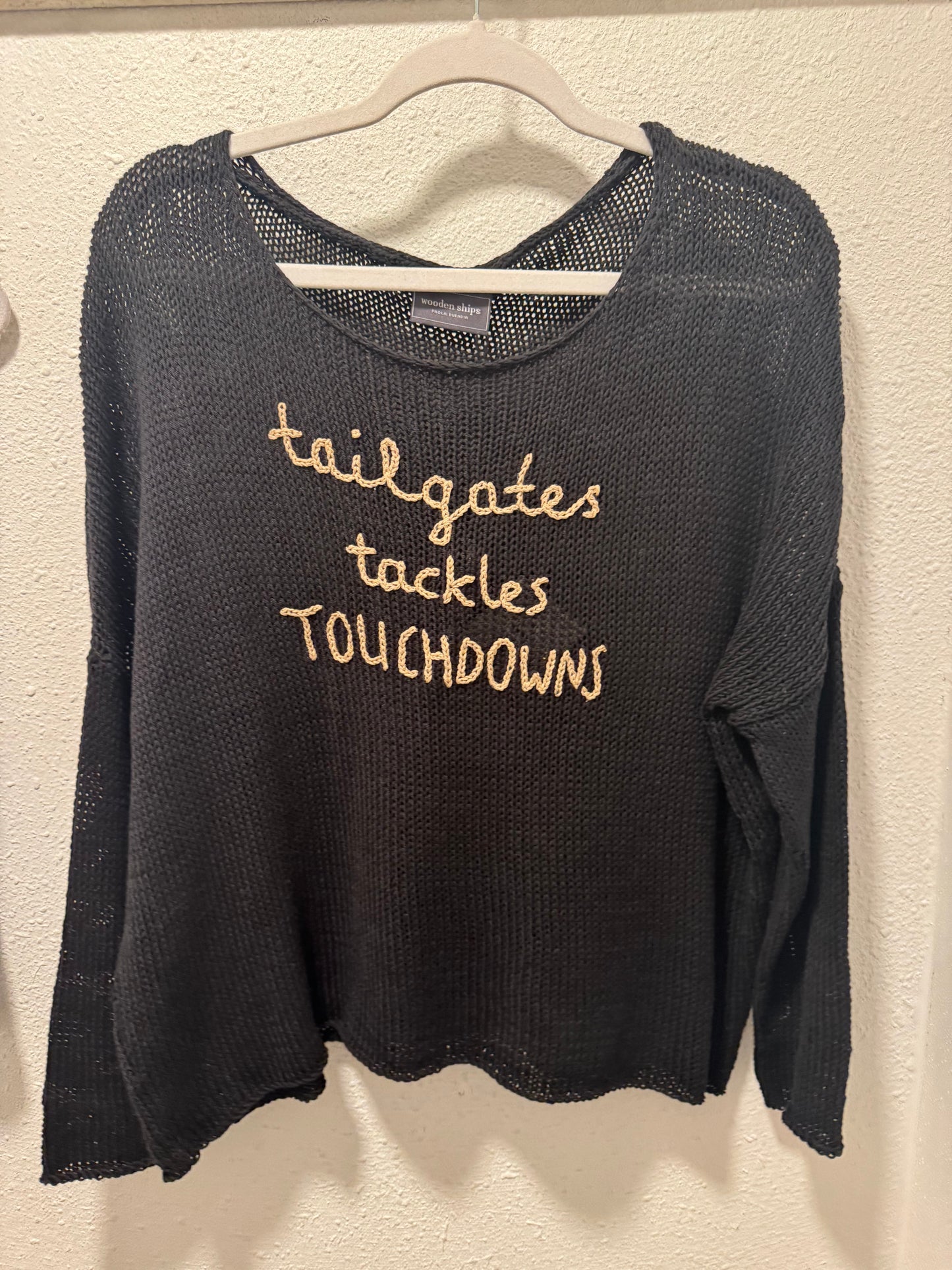 TAILGATES CREW SWEATER | WOODENSHIPS