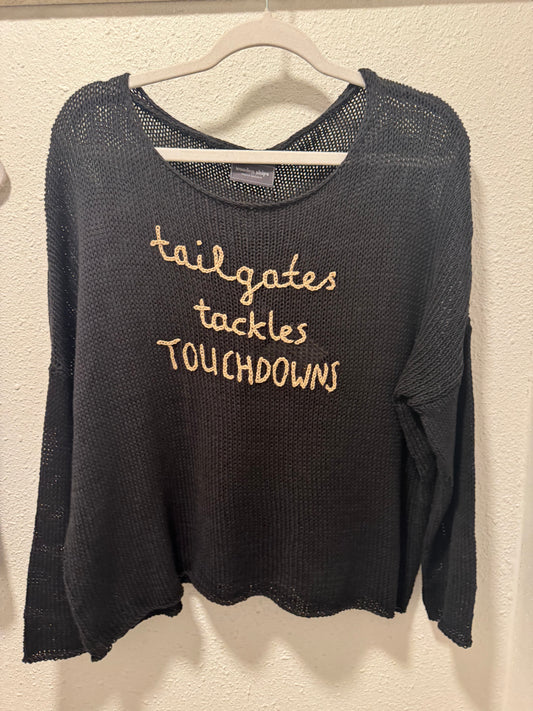 TAILGATES CREW SWEATER | WOODENSHIPS