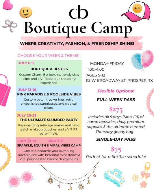 BOUTIQUE & BESTIES SUMMER CAMP