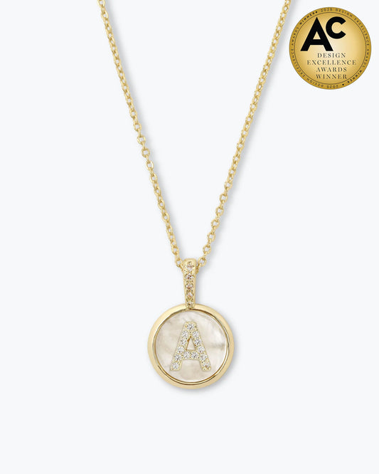 MELINDA MARIA | BABY LOVE LETTERS MEDALLION