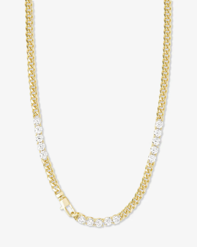 MELINDA MARIA | JULIANS OBSESSED WITH DIAMONDS NECKLACE 16'