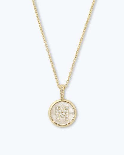 MELINDA MARIA | BABY LOVE LETTERS MEDALLION
