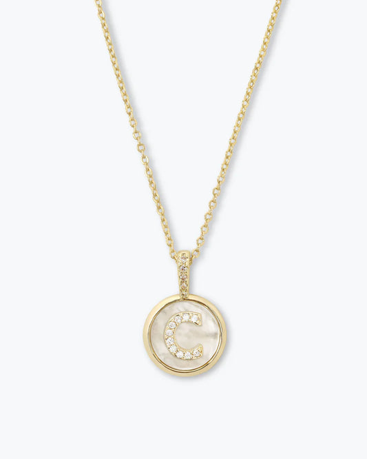 MELINDA MARIA | BABY LOVE LETTERS MEDALLION