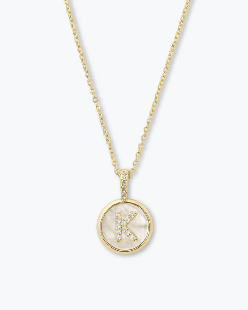 MELINDA MARIA | BABY LOVE LETTERS MEDALLION