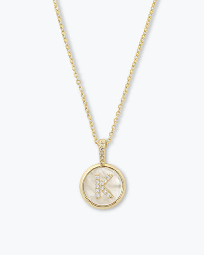 MELINDA MARIA | BABY LOVE LETTERS MEDALLION