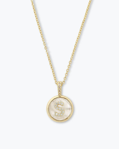 MELINDA MARIA | BABY LOVE LETTERS MEDALLION