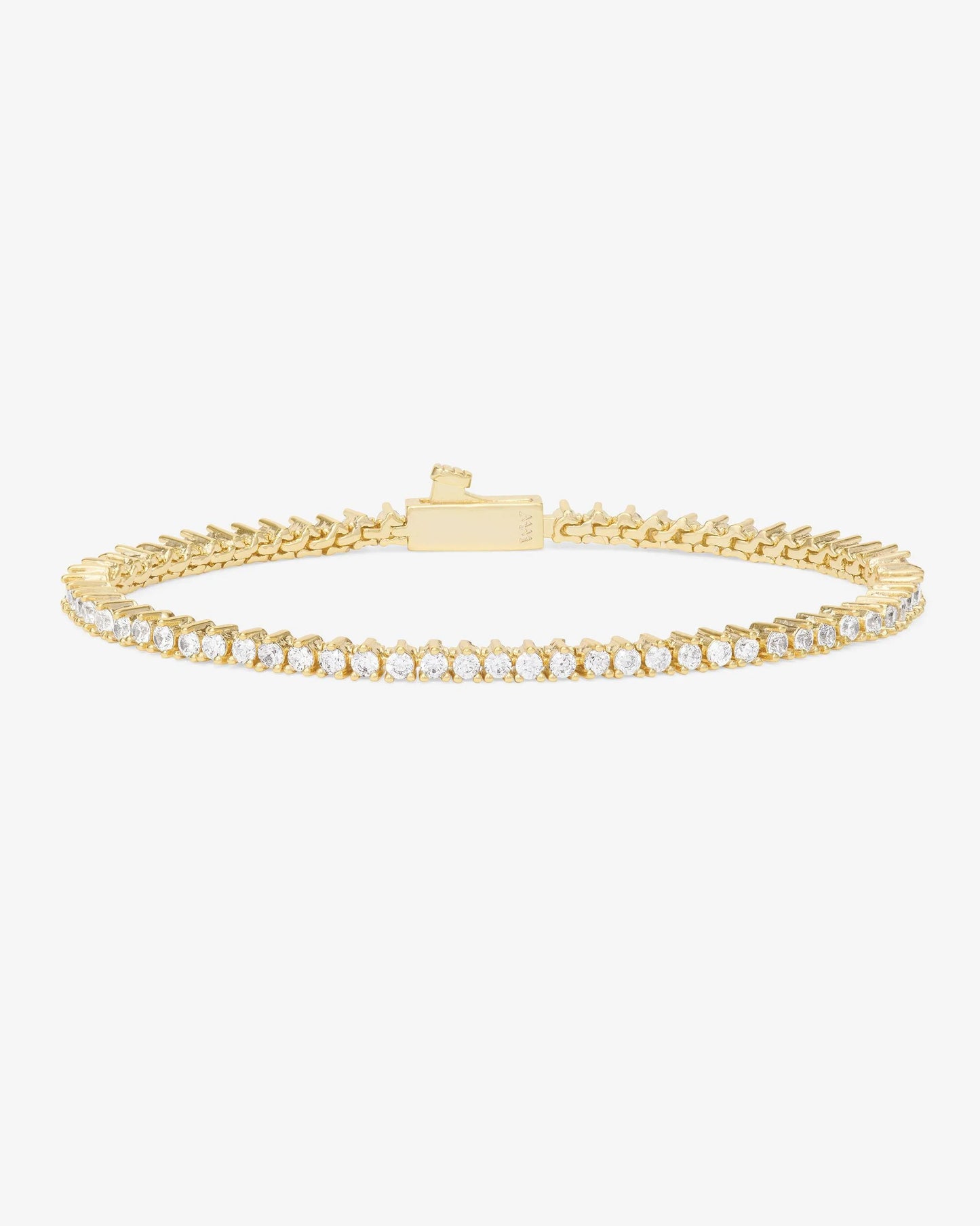 MELINDA MARIA | BABY NOT YOUR BASIC TENNIS BRACELET
