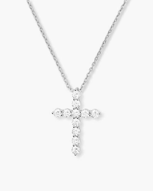 MELINDA MARIA | OH SHE FANCY SMALL CROSS PENDANT