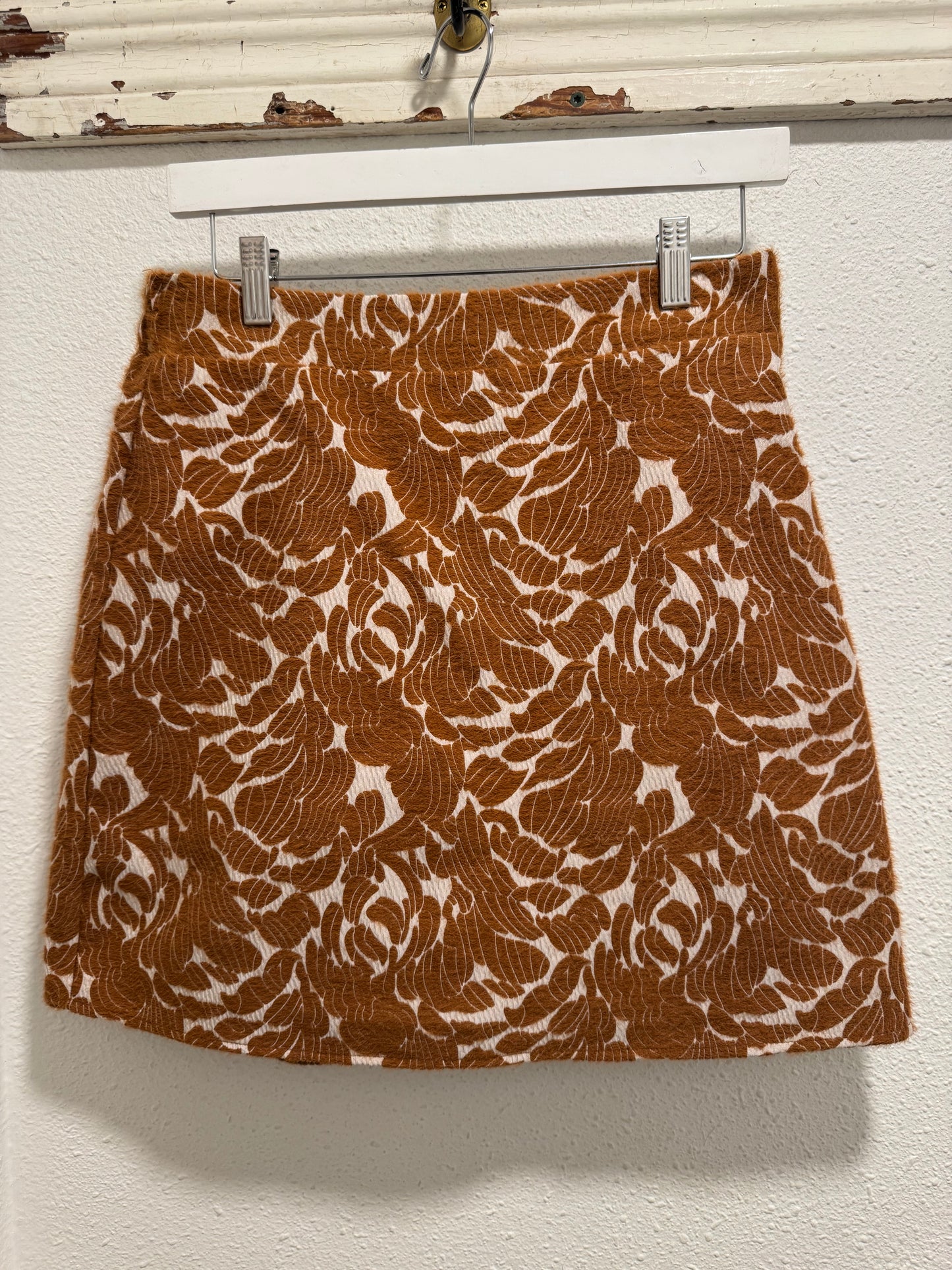SUEDE FALL SKIRT