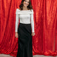 EUROPA POLY SHEEN SKIRT