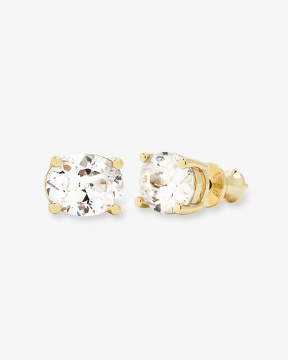 HELLO GORGEOUS 10MM STUD EARRING | MELINDA MARIA
