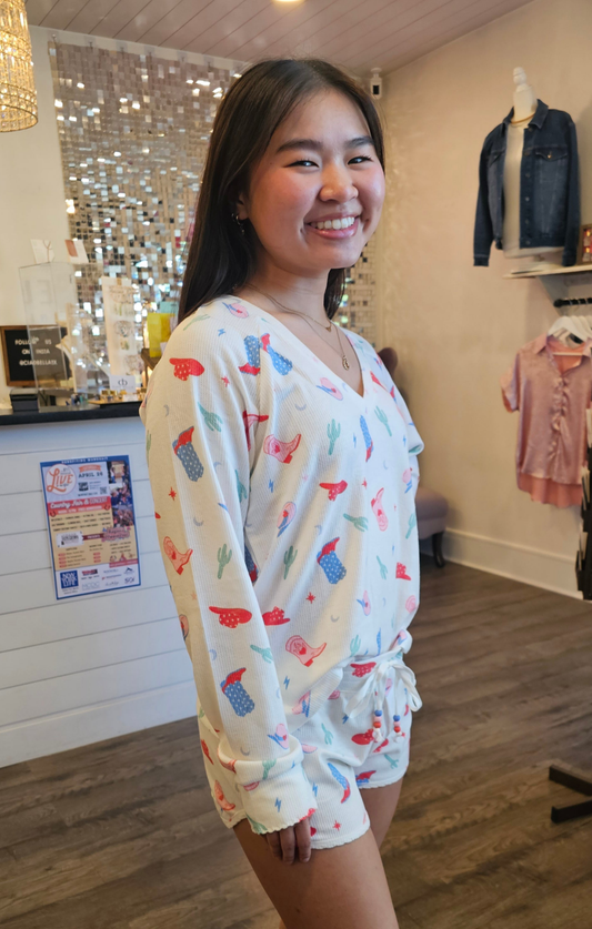 AMERICAN HONEY LONG SLEEVE | PJ SALVAGE