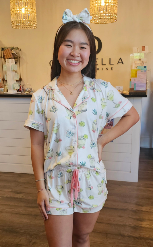LIMES AND SUNSHINE 3 PIECE PJ SET | PJ SALVAGE
