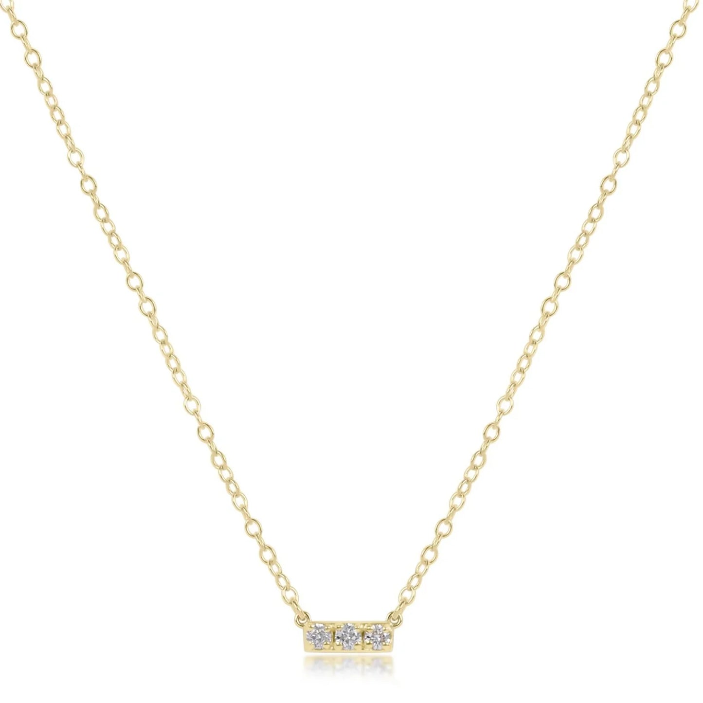 DIAMOND SIGNATURE NECKLACE | ENEWTON