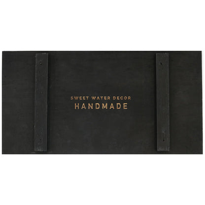BLACK WOOD TRAY