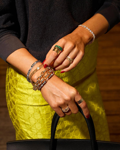 MELINDA MARIA | CHAIN LINK BRACELET 9MM