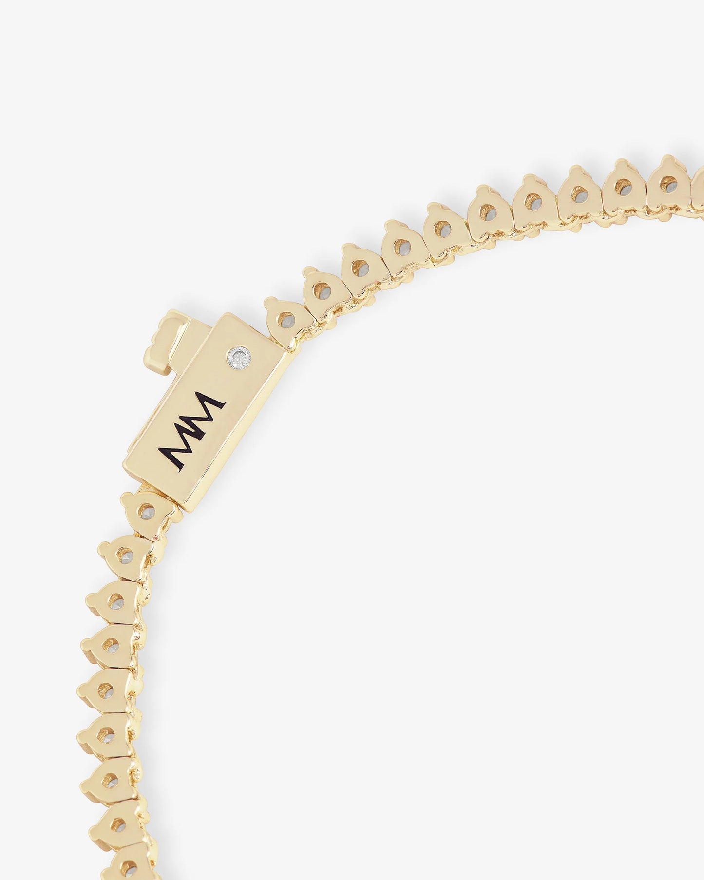 MELINDA MARIA | BABY NOT YOUR BASIC TENNIS BRACELET