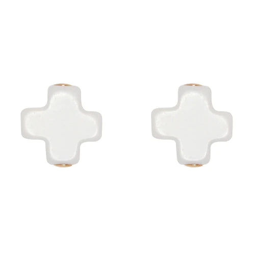 ENEWTON SIGNATURE CROSS STUD EARRING