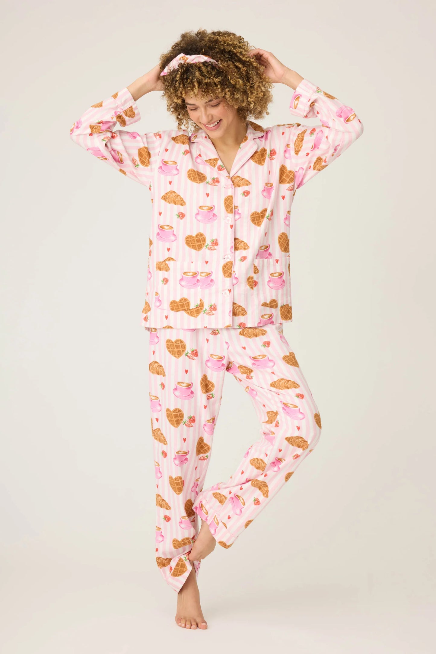 BRUNCH CLUB BREAKFAST FLANNEL | PJ SALVAGE