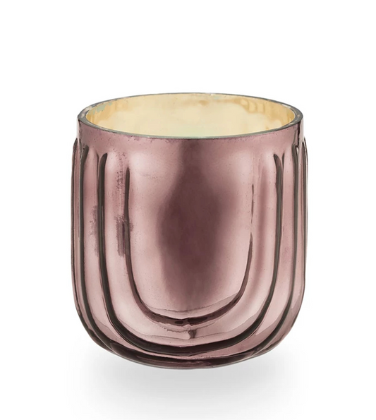 PINK PINE PRESSED GLASS